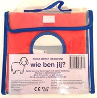 Mercis Nijntje stoffen labelboekje - knisperboekje voor baby's 0+-2