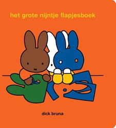 Nijntje Flapjesboek - Het grote Nijntje flapjesboek interactief kartonboek 1+