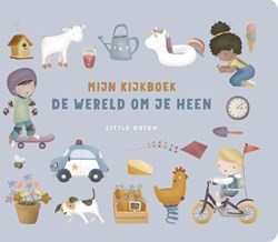 Mercis kartonboek Little Dutch kijkboek De wereld om je heen 1+