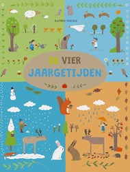 Hoogland Van Klaveren kinderboek De vier jaargetijden natuur 4+