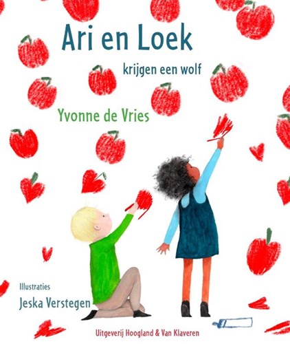 Hoogland Van Klaveren kinderboek Ari en Loek krijgen een wolf voorleesverhalen