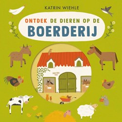 Hoogland Van Klaveren dierenboek kartonboek boerderij interactief