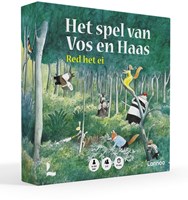 Terra Lannoo bordspel Vos en Haas Red het ei coöperatief spel 4+