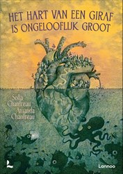 Boek Het hart van een giraf is gigantisch groot kinderboek avontuur