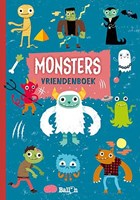 Ballon vriendenboek Monsters - Creatief invulboek voor kinderen