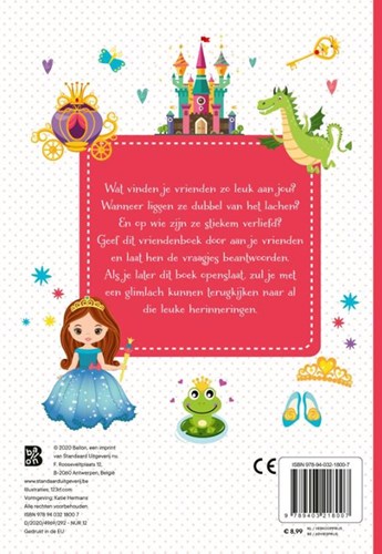 Ballon Vriendenboek - Prinsessen voor kinderen vanaf 4 jaar-2
