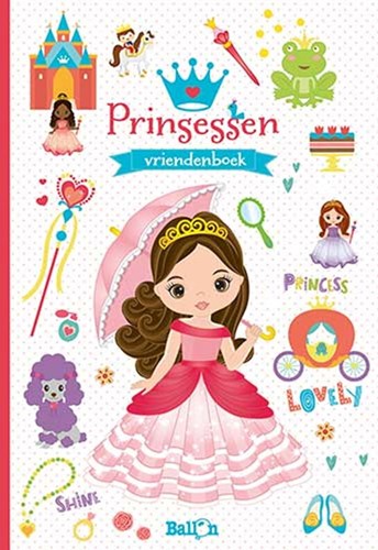 Ballon Vriendenboek - Prinsessen voor kinderen vanaf 4 jaar
