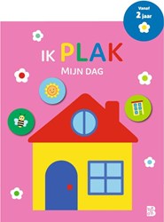 Ballon stickerboek peuters - Mijn dag - herbruikbare stickers