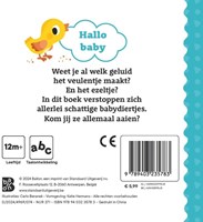 Ballon babyboek boerderijdieren - kartonboek voor peuters-2