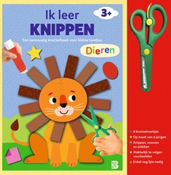 Ballon knutselboek dieren met schaartje voor kinderen 3+ creatief