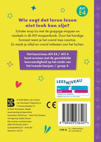 Ballon moppenboek voor kinderen AVI E4 leesplezier 6+ grappige verhalen-2