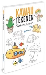 Unieboek Kawaii tekenen stap voor stap boek voor kinderen 9+ tekenen