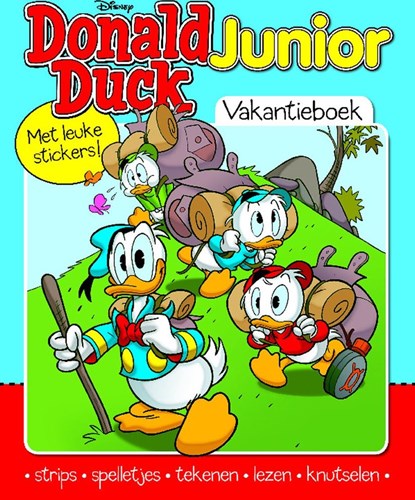 Disney vakantieboek Donald Duck Junior met stickers en knutsel