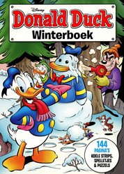 Disney Donald Duck winterboek stripboek puzzels en spelletjes 148 pagina's