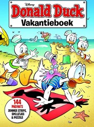 Harlekijn Donald Duck vakantieboek - stripboek vol puzzels en spelletjes