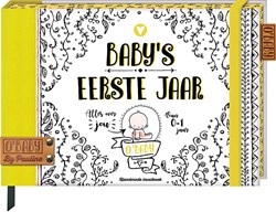 Image Books baby invulboek O'Baby eerste jaar hardcover geel