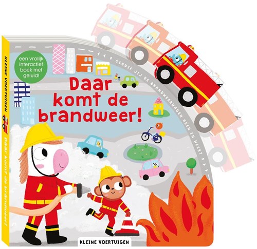 Image Books brandweer kinderboek - interactief kartonboek 2+