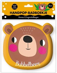 Image Books badboekje handpop beer - dieren en tegenstellingen baby