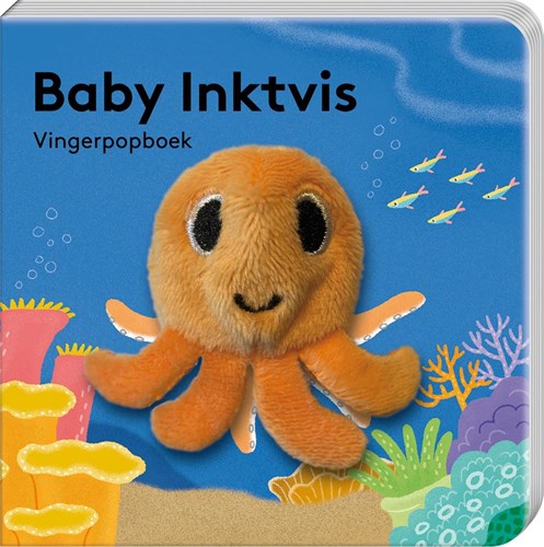 Vingerpopboekje Baby Inktvis 1+