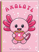 Image Books vriendenboek Axolotl hardcover 80 pagina's voor kinderen