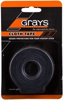 Grays hockeytape zwart - sterke cloth tape 36mm x 9m-3