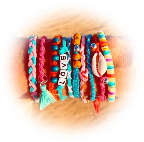 Box Candiy armbanden set - creatieve knutselset voor kinderen-3