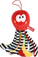 Mom's Care baby speelgoed rode octopus knuffel met bel en clip