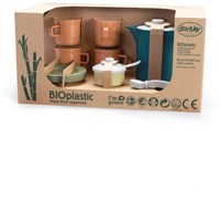 Dantoy BIOplastic koffieset - duurzame speelgoedset 17-delig