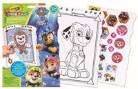 Crayola kleurboek Pat'Patrouille kleuren en vormen Mini Kids