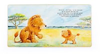 Jellycat knuffelboek Rory Le Courageux Petit Lion - interactief voorleesboek-2