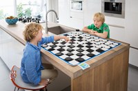 BS Toys XL Dammen Hout - Groot Denkspel voor Kinderen-3