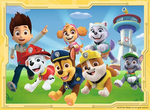 Ravensburger PAW Patrol puzzel kinderpuzzel 4-in-1 karton 12-16-20-24 stukjes-2
