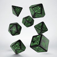 Q-Workshop Call of Cthulhu - 7e editie zwart en groen dobbelstenen Set (7)-2