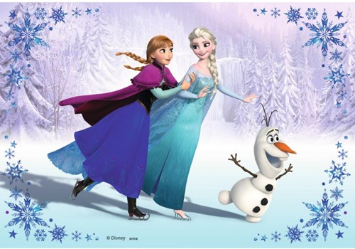Ravensburger Disney Frozen puzzel - kinderpuzzel 2x24 stukjes - zussen voor altijd-3