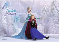 Ravensburger Disney Frozen puzzel - kinderpuzzel 2x24 stukjes - zussen voor altijd-2