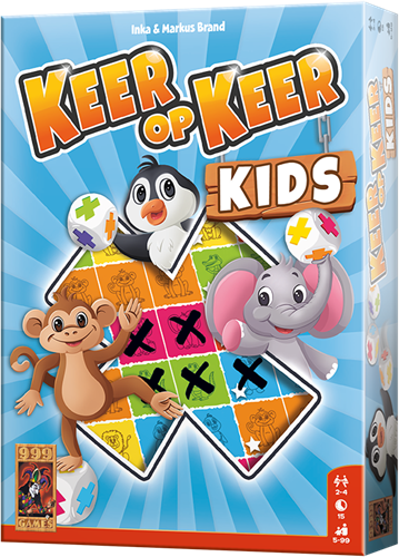 999 Games dobbelspel Keer op Keer Kids - kleurrijk kinderspel vanaf 5 jaar-3