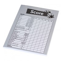 Clown Games scoreblok spelletjes 50 vellen scorekaart-2