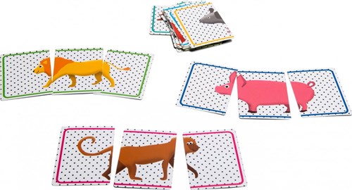 BS Toys dieren kaartspel educatief speelgoed - Dieren Geklets-3