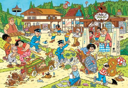 Jumbo puzzel Jan van Haasteren Junior Efteling 360 stukjes Max & Moritz-2