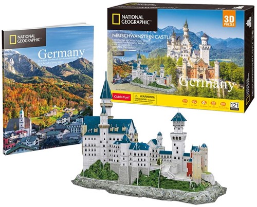 Cubiq Fun 3D Puzzel - Neuschwanstein Castle (121)-2