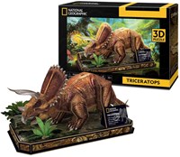 Cubic Fun 3D Puzzel - Triceratops dinosaurus speelgoed-2
