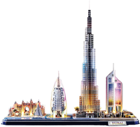 Cubiq Fun 3D Puzzel - Dubai LED (182)-3