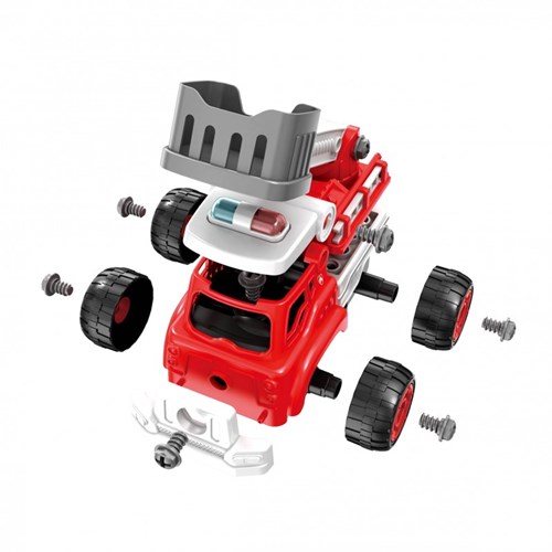 Buki brandweerwagen - RC speelgoedauto voor kinderen vanaf 3 jaar-3