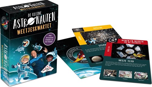 Identity Games kwartet kaartspel - educatief ruimte weetjes spel voor kinderen-2