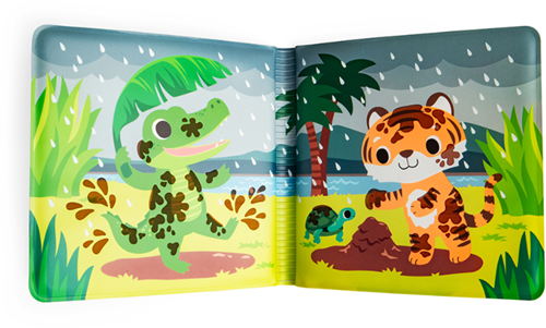 Tiger Tribe badboek jungle - interactief speelgoed voor in bad-2
