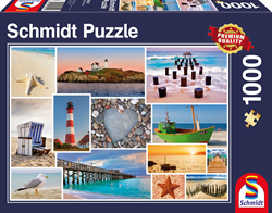 Schmidt Bij de zee, 1000 stukjes - Puzzel - 12+