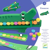 Djeco JEUX  EDUCATIFS BOIS - JEUX EDUCATIFS BOIS Crococroc - FSC 100%