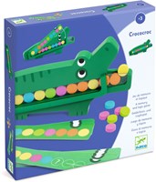 Djeco JEUX  EDUCATIFS BOIS - JEUX EDUCATIFS BOIS Crococroc - FSC 100%