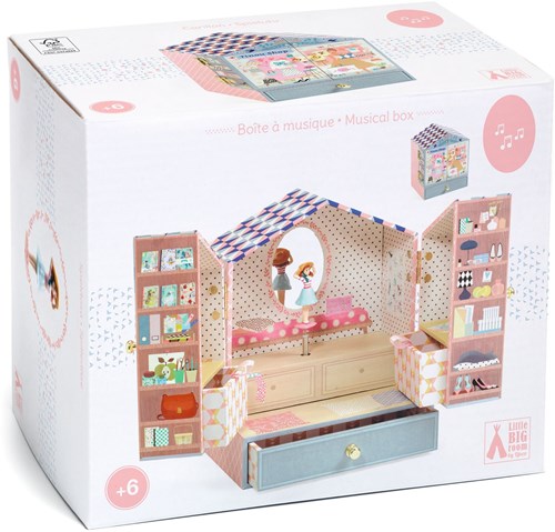 Djeco LITTLE BIG ROOM - BOÎTES A MUSIQUE Tinou Shop - FSC MIX
