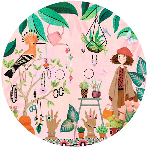 Djeco LITTLE BIG ROOM - BOÎTES A MUSIQUE Jardin secret - FSC MIX